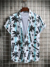 Lycra Printed Men's Shirt